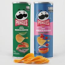 Combo Batata Pringles Pizza Marguerita 105g + Pringles Pimenta Biquinho Crocante Combo Batata Pringles Pizza Marguerita 105g + Pringles Pimenta Biquinho Crocante