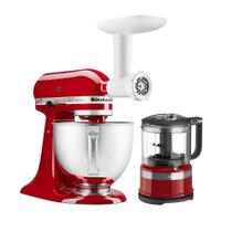 Combo Batedeira Artisan + Moedor de Alimentos + Mini Processador KitchenAid - KEA33_ KIO02_ KJA03_CJ Combo Batedeira Artisan + Moedor de Alimentos + Mini Processador KitchenAid - KEA33_ KIO02_ KJA03_CJ