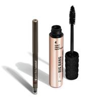 Combo Berê Olhos: Máscara para Cílios Big Bang 10g + Lápis Esfumador Marrom 200mg Combo Berê Olhos: Máscara para Cílios Big Bang 10g + Lápis Esfumador Marrom 200mg