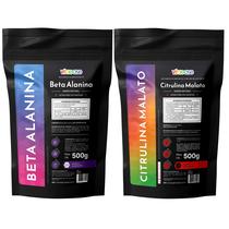 Combo Beta Alanina + Citrulina Malato 2:1 Vitaease Combo:Beta Alanina 500g+ Citrulina Malato 500gSabor:Sem Sabor Combo Beta Alanina + Citrulina Malato 2:1 Vitaease Combo:Beta Alanina 500g+ Citrulina Malato 500gSabor:Sem Sabor