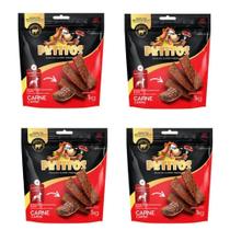 Combo  Bifinho Petitos 1kg - Sabor Carne Pestiscos e Snacks Para Caes