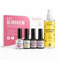 Combo Blindagem de Unhas Beltrat + Higienizador de Maracujá