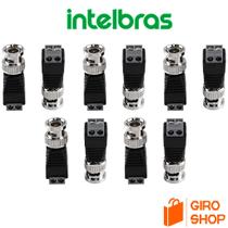 Combo BNC Borne Conex 1000 - Intelbras (10 Unidade)