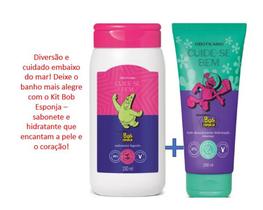 Combo Bob Esponja Sabonete Liquido 250 ml + Loção Hidrantante 200ml