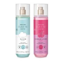 Combo Body Splah Cuide-se Bem: Nuvem 200ml + Cereja Livre 200ml