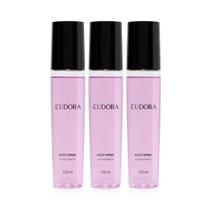 Combo Body Spray Desodorante Eudora 3x100ml Combo Body Spray Desodorante Eudora 3x100ml
