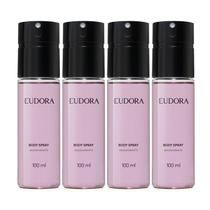 Combo Body Spray Eudora (4 itens)
