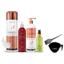 Combo Borabella Perfeita Original 4 Produtos Salão +Cumbuca