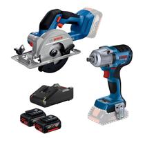 Combo bosch chave impacto gds 450 + serra gks 18v-51 Combo bosch chave impacto gds 450 + serra gks 18v-51
