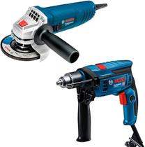 Combo Bosch Esmerilhadeira GWS850 + Furadeira GSB13 RE 220V Combo Bosch Esmerilhadeira GWS850 + Furadeira GSB13 RE 220V