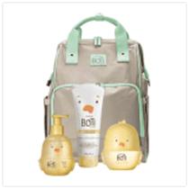 Combo Boti Baby Maternidade: Mochila + Colônia do Sol + Sabonete Líquido + Loção Hidratante - Infantil