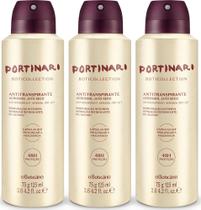 Combo Boticollection Portinari: Desodorante Antitranspirante Aerossol 75g/125ml (3 unidades)