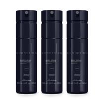 Combo Boticolletion Connexion: Body Spray Desodorante 100ml (3 unidades)