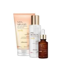 Combo Botik: Gel de Limpeza B5 + Tônico Micelar Prebiotico + Sérum de Alta Potência Ácido Kójico