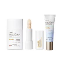 Combo Botik: Gel Hidratante Facial 50g + Multiprotetor Facial 30ml + Balm Labial 3,2g