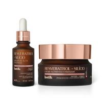 Combo Botik Resveratrol E Silício: Sérum Facial 30ml + Creme Nutritivo Firmador 40g Combo Botik Resveratrol E Silício: Sérum Facial 30ml + Creme Nutritivo Firmador 40g