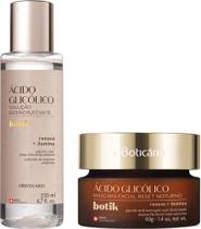 Combo Botik: Solução Desincrustante 200ml + Máscara Facial Noturna 40g