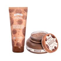 Combo Brigadeirão: Hidratante Corporal e Sabonete Esfoliante