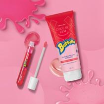 Combo Bubbaloo Morango: Gloss 5ml + Loção Hidratante Desodorante Corporal 200ml