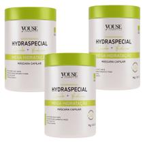 Combo c/03 Máscaras Hydraspecial 1 kg Youse