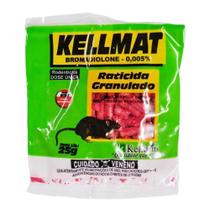 Combo C/ 10 Raticidas Kellmat Granulado 25g