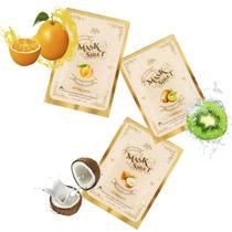 Combo C/3 Máscaras Vitamina B5 Hidrata e Ilumina- latika