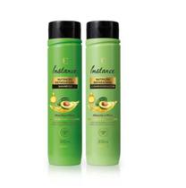 Combo Cabelos Nutridos Instance Abacate e Oliva: Shampoo 300ml + Condicionador 300ml