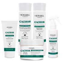 Combo Cachos Bambu Hidrabell Tratamento Hidratante e Suavizante para Cabelos Cacheados