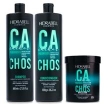 Combo Cachos Poderosos 800ml Hidrabell - Definição, Hidratação e Umectação dos Cabelos Cacheados