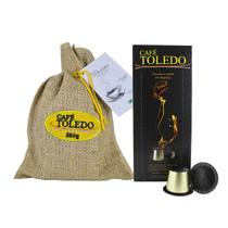 Combo Café Toledo Moído a Vácuo e Cápsula - 01 Gourmet 250g + 01 Cápsula 10 doses