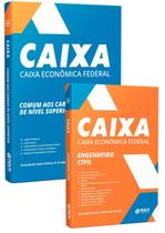 Combo CAIXA - Apostila Engenheiro Civil - Conhecimentos Específicos + Apostila Comum Nível Superior