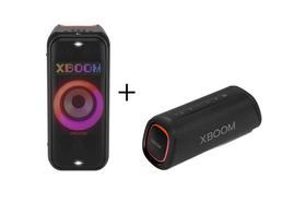 Combo Caixa De Som Portátil LG Xboom Partybox XL7 + Caixa de Som Portátil LG XBOOM Go XG5