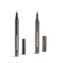 Combo Caneta de Maquiagem: Delineador Para Olhos Fininha 1ml + Para Sobrancelhas Clarete 3,5g