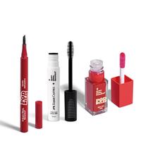 Combo Caneta Delineadora 1,2ml Máscara 8ml Balm Tint 6,5ml