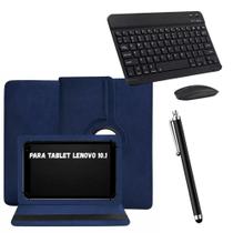 Combo Capa + Teclado E Mouse + Caneta Para Lenovo Tab 10.1