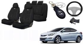 Combo Capas Conforto Elantra 11-14 +(Capa Volante) + Chaveiro