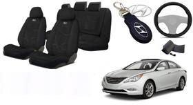 Combo Capas Exclusivo Premium Sonata 10-13 +(Capa Volante) + Chaveiro