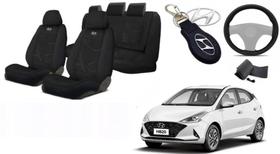 Combo Capas Personalizado Exclusivo HB20 18-24 +(Capa Volante) + Chaveiro