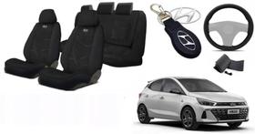 Combo Capas Personalizado Exclusivo HB20 18-24 +(Capa Volante) + Chaveiro