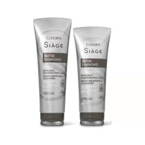 Combo Capilar Siàge Nutri Diamond: Shampoo 250ml + Condicionador 200ml (2 itens)