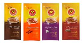 Combo Cappuccinos 3 Corações Sabores 20g Pacote Com 20 Sachês