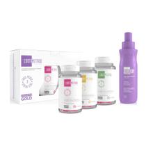 Combo Capsulas 100Tímetros + Tônico Antiqueda Capilar - Fashion Gold