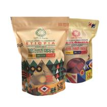 Combo Cápsulas do Mundo - Café em cápsula da Colômbia e Etiópia compatível com Nespresso - Café Exclusivo Importado da Colômbia e da Etiópia - 100% Ar