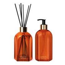 Combo Casa 214 Vanilla Sublime: Sabonete Líquido 400ml + Difusor de Ambiente com Varetas 250ml