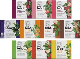 Combo Chá Leão Frutas e Flores 10 Sabores com 100 Sachês