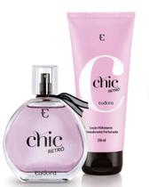 Combo Chic Retrô: Colônia 95ml + Hidratante 200ml Eudora