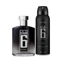 Combo Club 6 Intenso: Desodorante Colônia 95ml + Desodorante Antitranspirante 125ml/75g - Eudora
