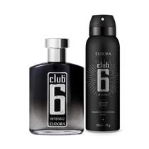 Combo Club 6 Intenso: Desodorante Colônia 95ml + Desodorante Antitranspirante 125ml/75g