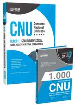 Combo CNU - Bloco 1 - Seguridade Social: Saúde, Assistência Social e Previdência
