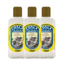 Combo Coala Limpadores 120ml 3 unidades Chá Branco